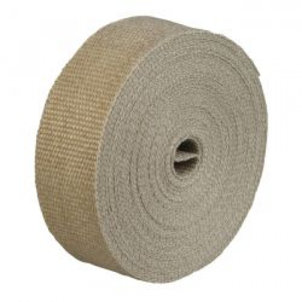 Thermo-Tec, exhaust insulating wrap. 1" wide. Light brown